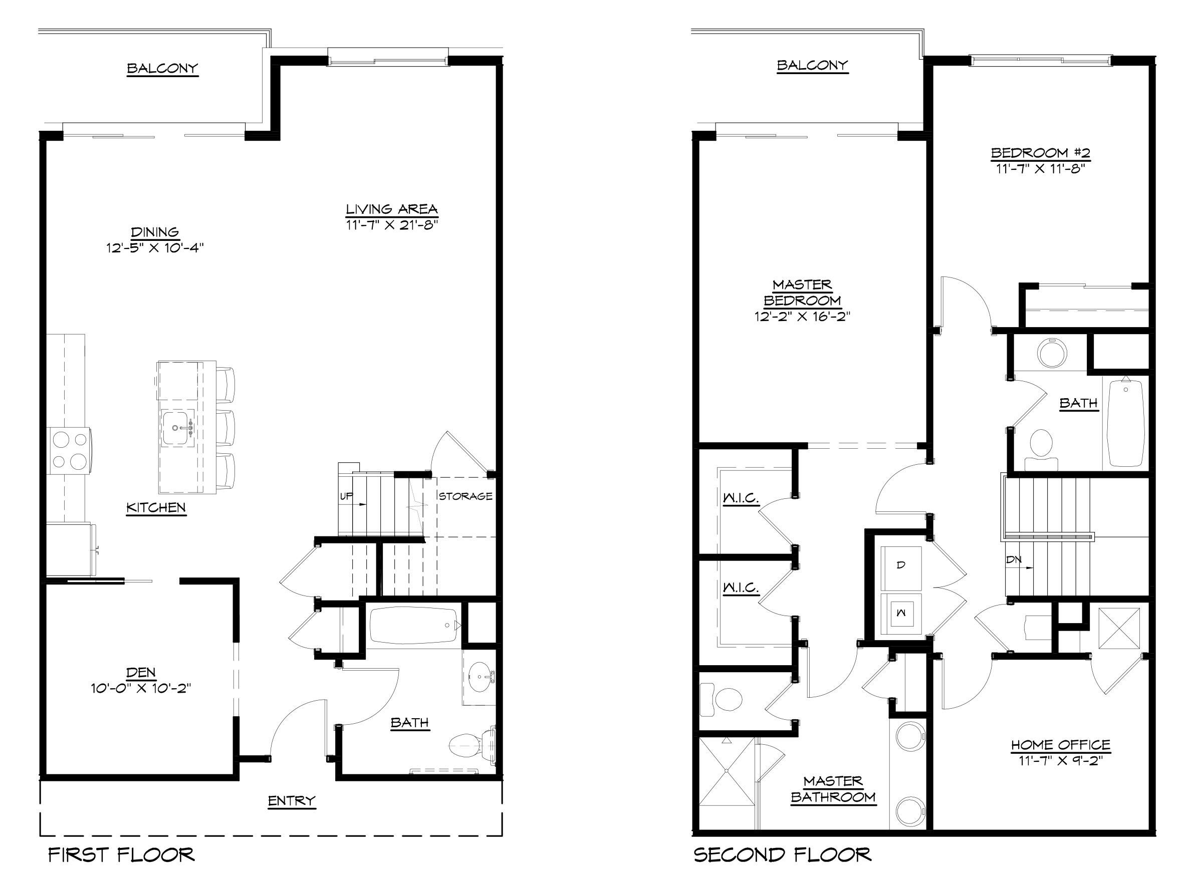 Fifty58 Floor Plan - 5058 Midland Paramus - Luxury Apartment - Type 4A